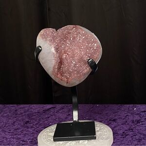 Pink Sugar Amethyst Statement Piece 💓🤍💓